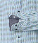 Print Long Sleeve Shirt - Light Blue