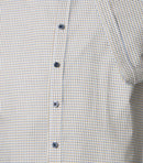 Print Short Sleeve Shirt - Light Blue