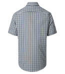 Check Short Sleeve Shirt - Light Blue