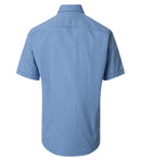 Check Short Sleeve Shirt - Light Blue