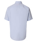 Casual Short Sleeve Shirt - Light Blue