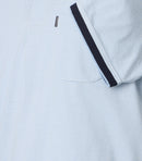 Pattern Polo Shirt - Blue