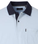Pattern Polo Shirt - Blue