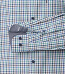 Check Long Sleeve Shirt - Green Milleu