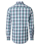Check Long Sleeve Shirt - Green Milleu