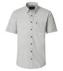 Print Short Sleeve Shirt - Green Milleu
