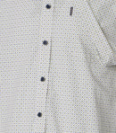 Print Short Sleeve Shirt - Green Milleu