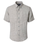 Plain Twill Short Sleeve Shirt - Green