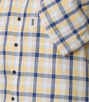 Check Short Sleeve Shirt - Yellow