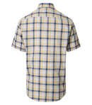 Check Short Sleeve Shirt - Yellow