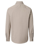 Self Shade Overshirt - Beige