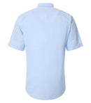 Casual Short Sleeve Shirt - Light Blue