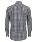 Check Comfort Fit Shirt - Light Blue