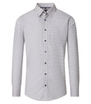 Casual Print Shirt - Light Blue