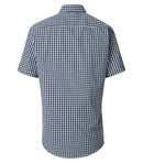 Check Short Sleeve Shirt - Light Blue