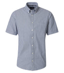 Stripe Short Sleeve Shirt - Blue
