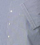 Stripe Short Sleeve Shirt - Blue
