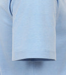 Plain Polo Shirt - Blue1