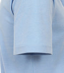 Plain Polo Shirt - Blue1