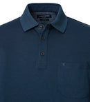 Plain Polo Shirt - Sargasso Sea