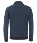 Contrast Collar 1/2 Zip Jumper - Mallard Blue