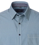 Print Long Sleeve Shirt - Green Milleu