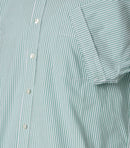 Stripe Short Sleeve Shirt - Green Milleu