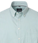 Stripe Long Sleeve Shirt - Green Milleu