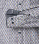 Print Casual Shirt - Green Milleu