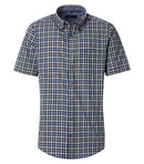 Check Short Sleeve Shirt - Green Milleu