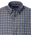 Check Short Sleeve Shirt - Green Milleu