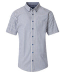 Check Short Sleeve Shirt - Thyme