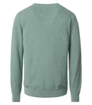 Plain Round Neck Jumper - Green