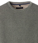 Plain Round Neck Jumper - Seagrass