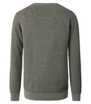 Plain Round Neck Jumper - Seagrass