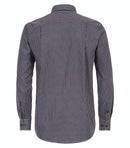 Casual Long Sleeve Print Shirt - Red