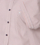 Print Short Sleeve Shirt - Garnet