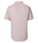 Print Short Sleeve Shirt - Garnet