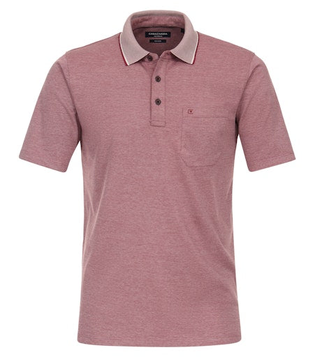 Plain Polo Shirt - Red