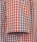 Casual Short Sleeve Shirt - Tangarine