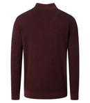 Plain Troyer Jumper - Chocolate Truffle