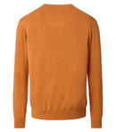 Plain V Neck Jumper - Mango