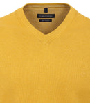 Plain V Neck Jumper - Bamboo