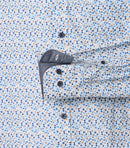 Print Long Sleeve Shirt - Beige