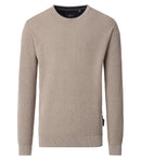 Plain Round Neck Jumper - London Fog