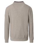 Troyer Zip Sweatshirt - Light Goat