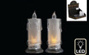 LED Candle with Drip - 10cm
