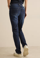 Scarlett Straight Dark Blue - Dark Blue