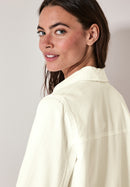 Short Twill Jacket - Vanilla White