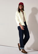 Short Twill Jacket - Vanilla White